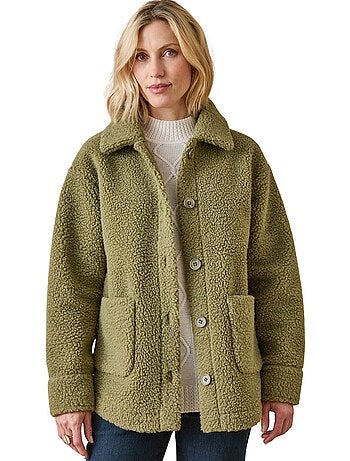Veste en maille moutonnée - DAXON