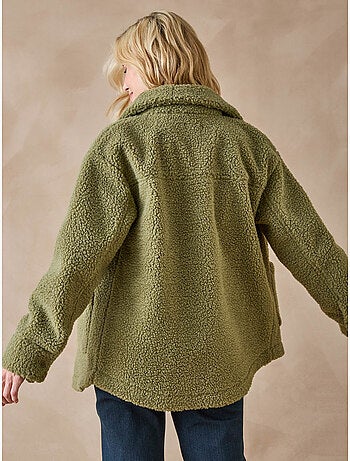 Veste en maille moutonnée - DAXON