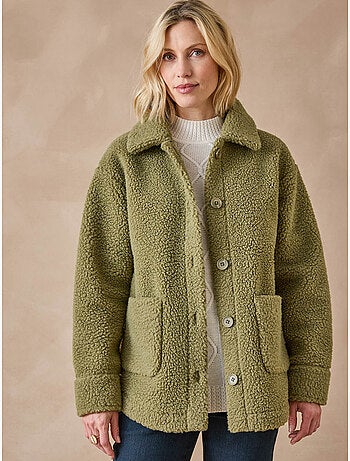 Veste en maille moutonnée - DAXON