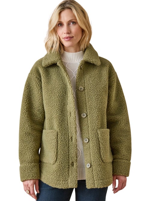 Veste en maille moutonnée - DAXON - Kiabi Veste en maille moutonnée - DAXON - Kiabi