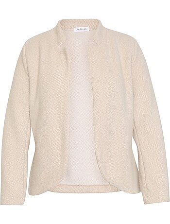 Veste en maille unie PAPRIKA