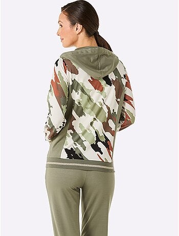 Veste En Modal Et Viscose Matière Sweat - Taille Standard - Witt