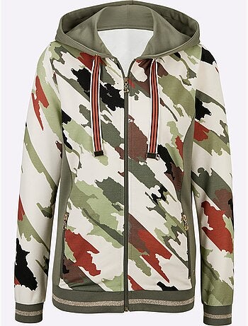 Veste En Modal Et Viscose Matière Sweat - Taille Standard - Witt