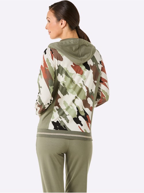 Veste En Modal Et Viscose Matière Sweat - Taille Standard - Witt - Kiabi