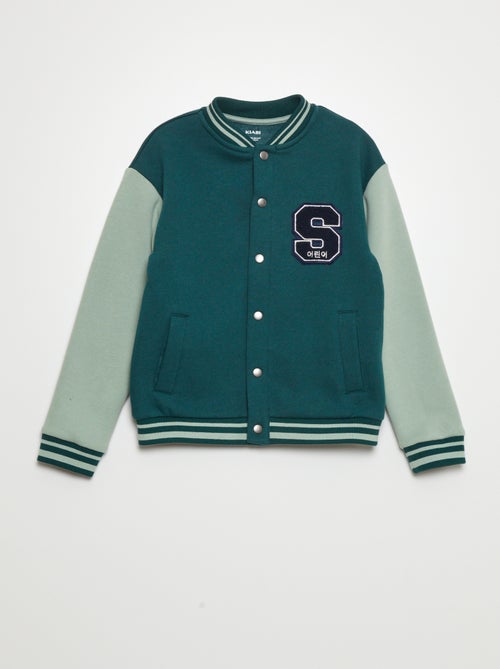 Veste en molleton style collège US - Kiabi