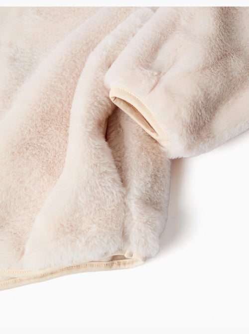 Veste en peluche à capuche et poches - Kiabi Veste en peluche à capuche et poches - Kiabi