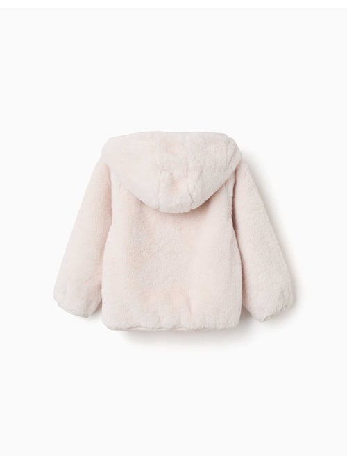 Veste en peluche avec capuche et fermeture éclair - Kiabi Veste en peluche avec capuche et fermeture éclair - Kiabi