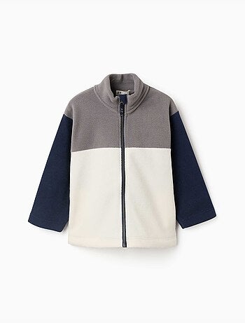 Veste en polaire à col montant