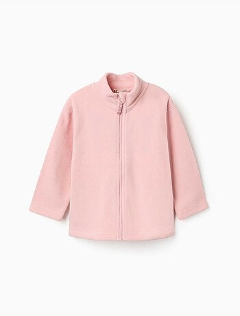 Veste en polaire à col montant