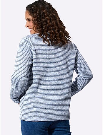 Veste En Polaire Polaire Tricotée à L'intérieur Légèrement Gratté - Taille Standard - Witt