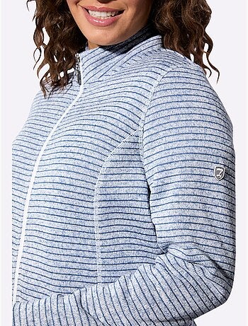 Veste En Polaire Polaire Tricotée à L'intérieur Légèrement Gratté - Taille Standard - Witt