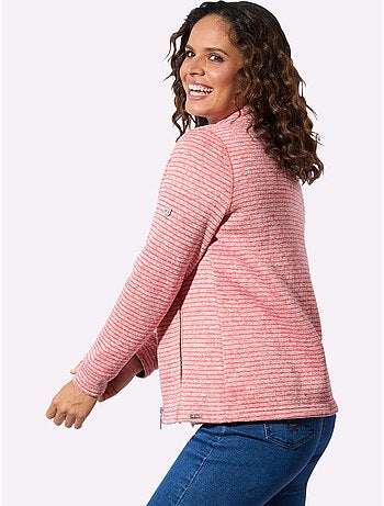 Veste En Polaire Polaire Tricotée à L'intérieur Légèrement Gratté - Taille Standard - Witt