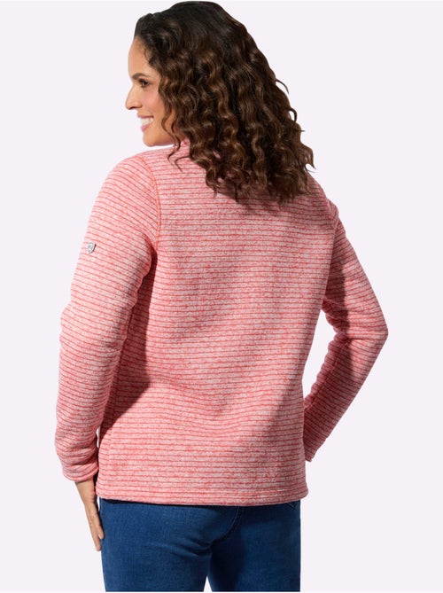 Veste En Polaire Polaire Tricotée à L'intérieur Légèrement Gratté - Taille Standard - Witt - Kiabi