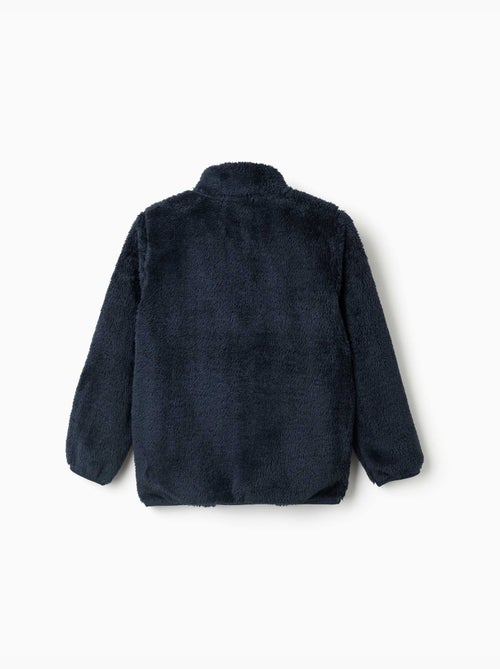 Veste en sherpa avec fermeture éclair - Kiabi Veste en sherpa avec fermeture éclair - Kiabi