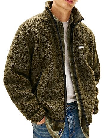 Veste en Sherpa Homme Tommy Hilfiger Badge