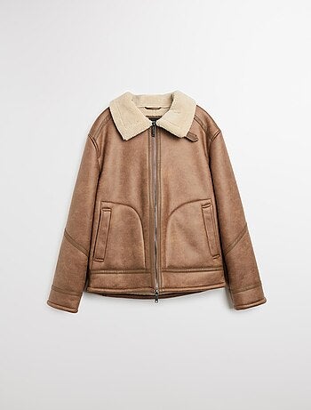 Veste en sherpa, MO Fashion