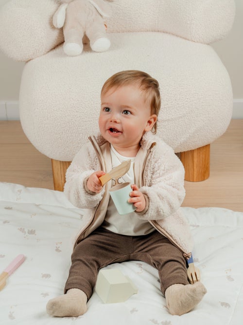 Veste en sherpa Noukie's - Kiabi