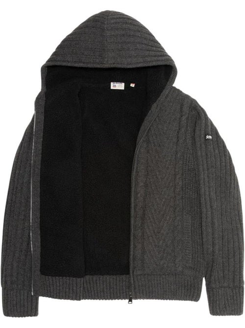 Veste en Sherpa Zippé Homme Schott - Kiabi Veste en Sherpa Zippé Homme Schott - Kiabi