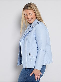 Veste en simili - Kiabi