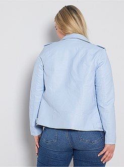 Veste en simili - Kiabi