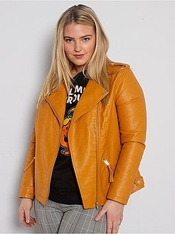 Veste en simili - Kiabi