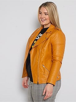 Veste en simili - Kiabi