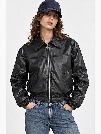 Veste en similicuir hiccup