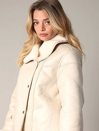 Veste en suédine intérieur doux et confortable 'Deeluxe'