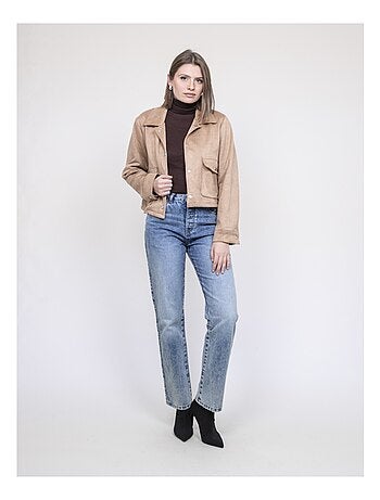 Veste en suedine UPERLA