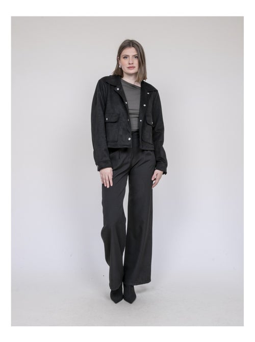 Veste en suedine UPERLA - Kiabi