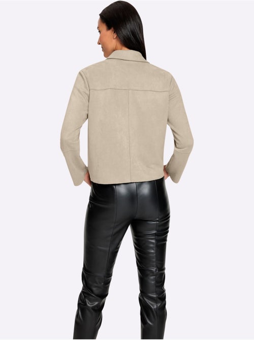 Veste en synthétique bords ouverts modernes - taille standard - helline - Kiabi