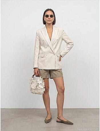 Veste en tencel, coton et lin dilvin