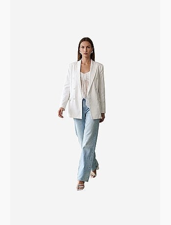Veste en tencel, coton et lin dilvin