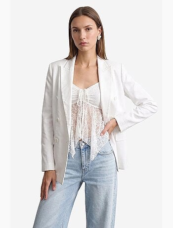 Veste en tencel, coton et lin dilvin
