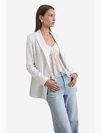 Veste en tencel, coton et lin dilvin