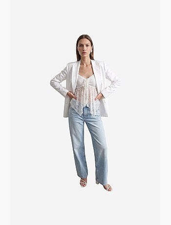 Veste en tencel, coton et lin dilvin