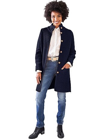 Veste En Tricot 15% Laine - Taille Standard - helline