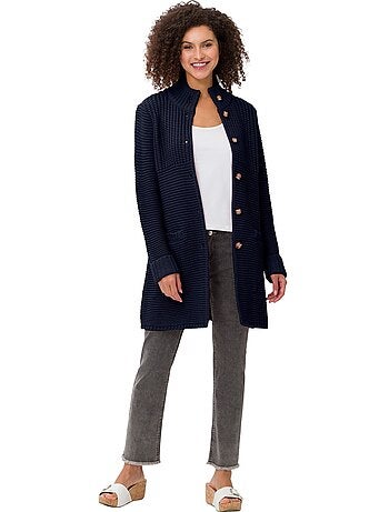 Veste En Tricot 15% Laine - Taille Standard - helline