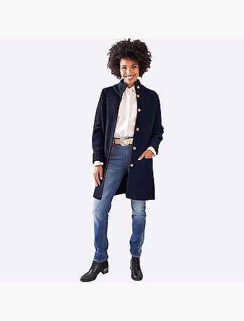 Veste En Tricot 15% Laine - Taille Standard - helline