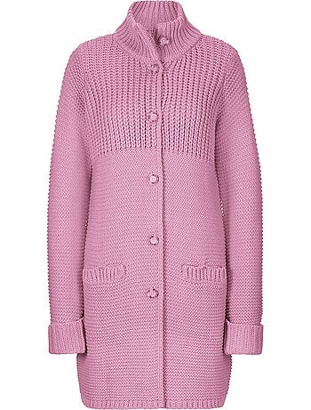 Veste En Tricot 15% Laine - Taille Standard - helline