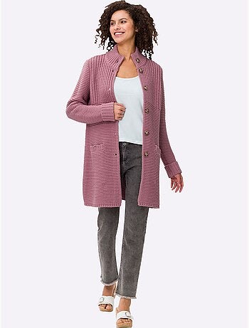 Veste En Tricot 15% Laine - Taille Standard - helline
