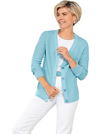 Veste En Tricot 50% Coton - Taille Standard - Witt