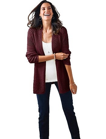 Veste En Tricot 60% Coton - Taille Standard - helline