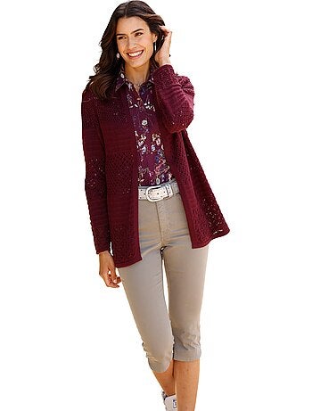 Veste En Tricot 60% Coton - Taille Standard - helline