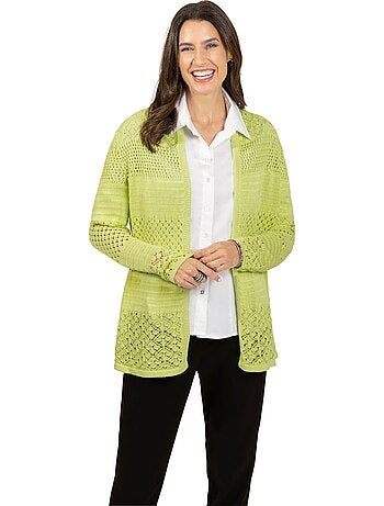 Veste En Tricot 60% Coton - Taille Standard - helline