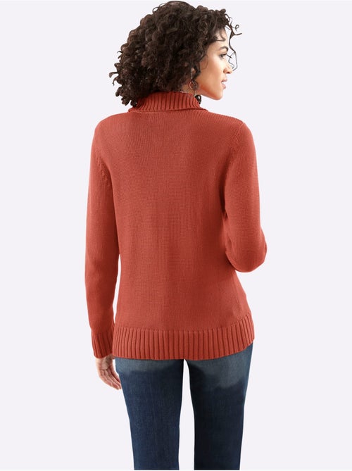 Veste en tricot avec col zippé et finitions côtelées - Taille standard - Witt - Kiabi Veste en tricot avec col zippé et finitions côtelées - Taille standard - Witt - Kiabi