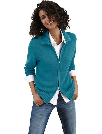 Veste En Tricot Avec Coton - Taille Standard - Witt