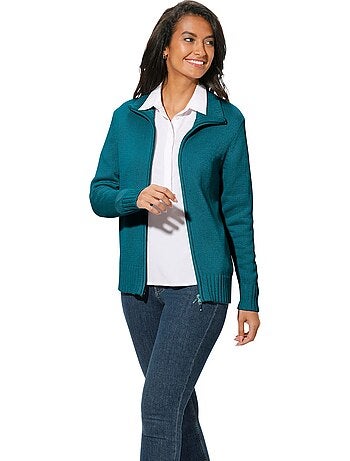 Veste En Tricot Avec Coton - Taille Standard - Witt