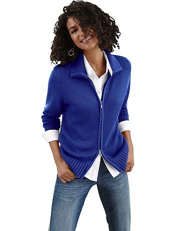 Veste En Tricot Avec Coton - Taille Standard - Witt