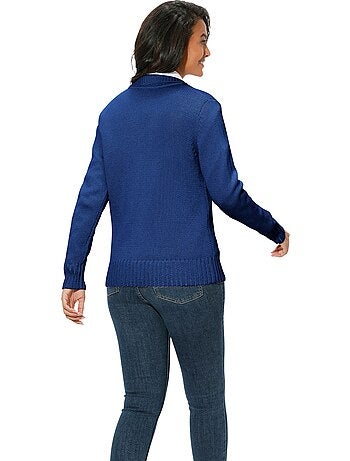 Veste En Tricot Avec Coton - Taille Standard - Witt
